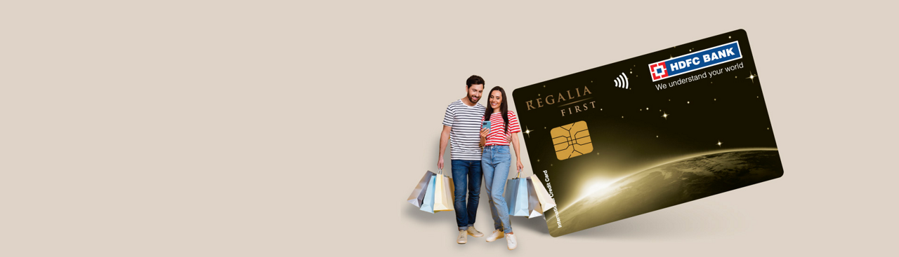HDFC Bank Regalia First Credit Card card