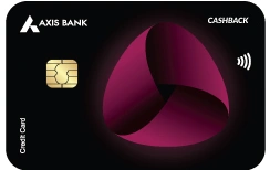 Axis Bank Cashback Credit Card card