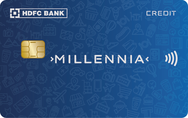 HDFC Bank Millennia Credit Card card