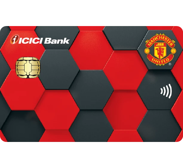 Manchester United Signature ICICI Bank Credit Card card