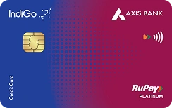 IndiGo Axis Bank Credit Card card