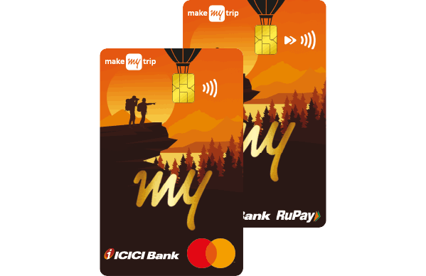 MakeMyTrip ICICI Bank Credit Card card
