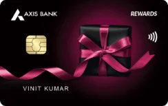 Axis Bank Rewards Credit Card card