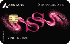 Axis Bank Shoppers Stop Credit Card card
