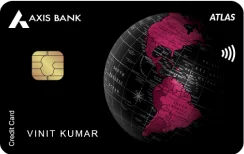 Axis Bank Atlas Credit Card card