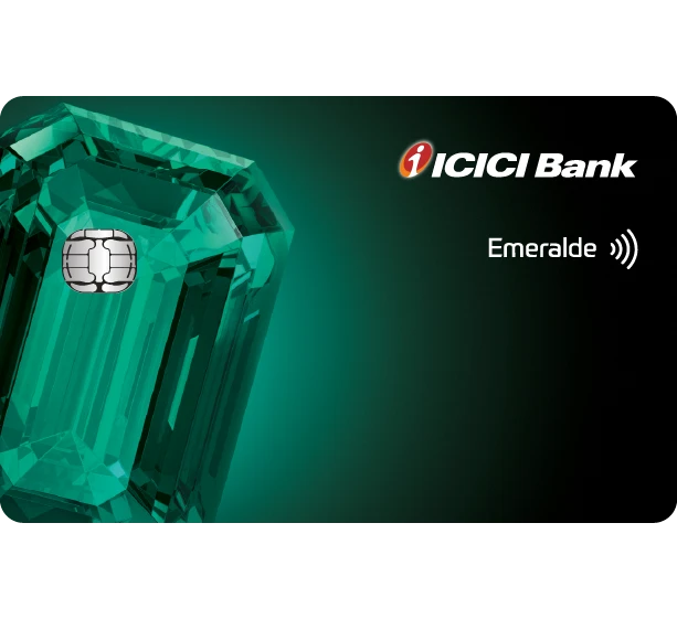 ICICI Bank Emeralde Credit Card card