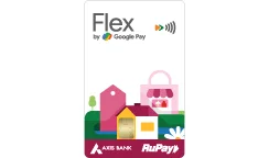 Google Pay Flex Axis Bank Credit Card card