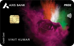 Axis Bank Pride Signature Credit Card card